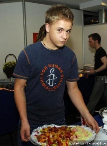 Gustav: Don't touch my sweeties :D
