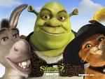 Shrek,Donkey en Cat