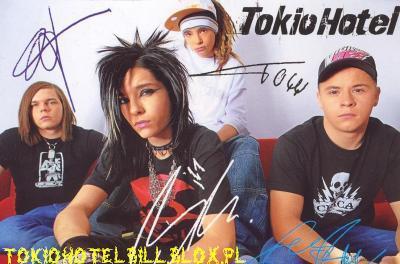 Tokio Hotel Met Handtekeningen.*<3
