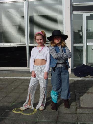 my best friend Sha&ikke (vorig schooljaar me carnaval)