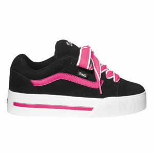 pink 'n' black Vans...      XD