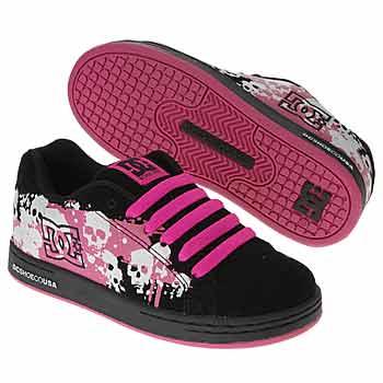 cutiehpiie pink n black DC shoesss      XD