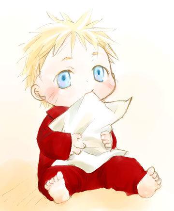 Baby Naruto... sooooo cutiepiehhh         XD