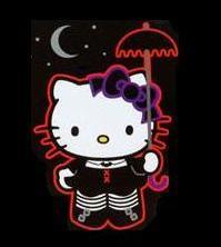 Hello Kitty met de paraplu !!! XP