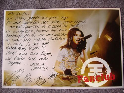 brief van tokio hotel