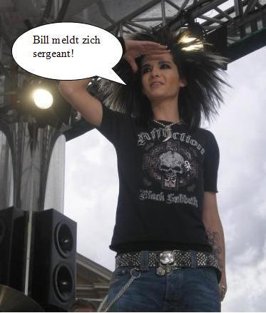 Bill meld zich xD