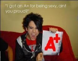 Bill... heeft un A+ :O