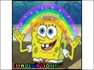 Rainbow Sponsbob 'Hip hea'