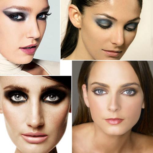 smoky eyes