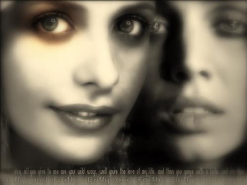 Buffy The Vampire Slayer<3<3<3 Buffy And Faith