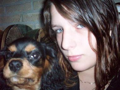 This is me, and my doggy Charlie <3