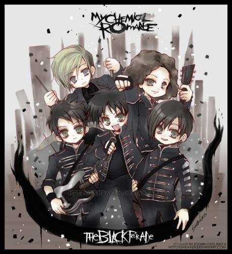 MCR in manga