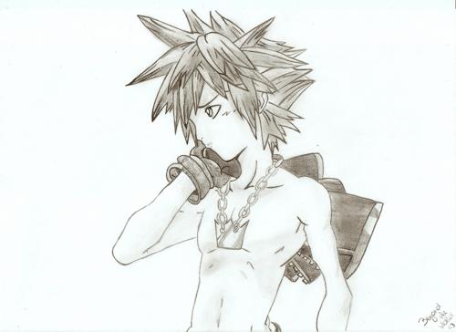 Sora from Kingdom Hearts II