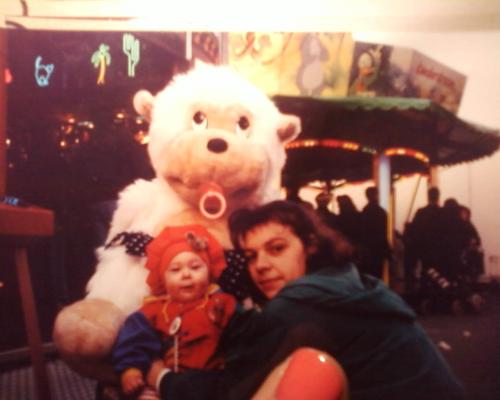 kleinee Lisaa, Mama en grotee beer :)