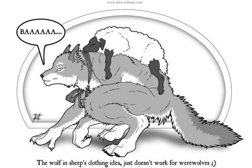 weerwolf in schaapskleren....