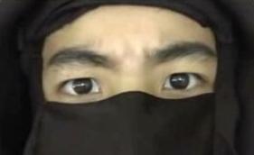 Ryan Higa als ninja in 'The Ninja Glare'