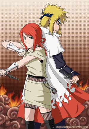 Naruto's Ouders Kushina(Moeder) en Minato(Vader)