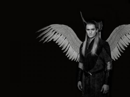 Legolas,, with wings.. [photofiltre ya know]