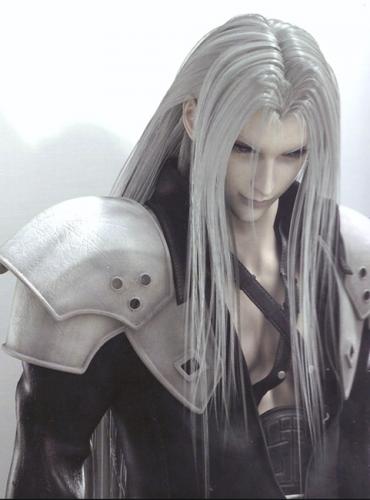 hihi Sephiroth xD he's cute !!