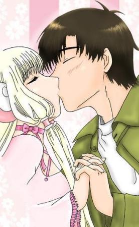 chii and hideki kiss