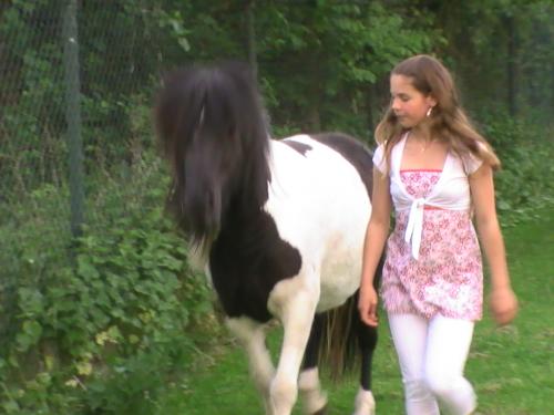 IK en men paard x