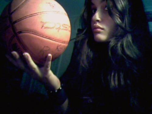 ik en me basketbal