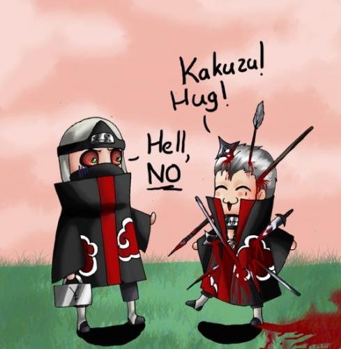 hidan and kakuzu xD