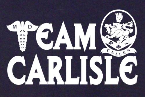wij zijn voor Team Carlisle  :D