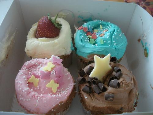 Cupcakes from Brighton nomnomnom :9~