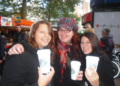 3 x Starbucks (ik, Kirsten & Ilse)