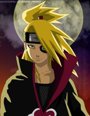 Deidara is mine ;O <3<3 Hij's heet :D