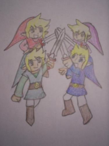 The Legend of Zelda (Four Swords): De Four Swords Gang!