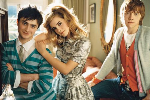 Danil, Emma en Rupert.