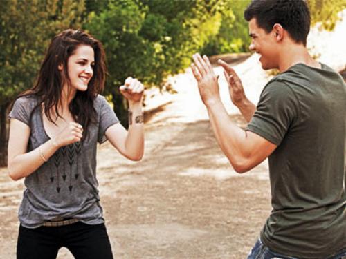 Kirsten Stewart & Taylor Lautner