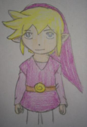 The Legend of Zelda (Four Swords): Foursword Vio! (Als hij al naar de Dark World is overgegaan O.o)