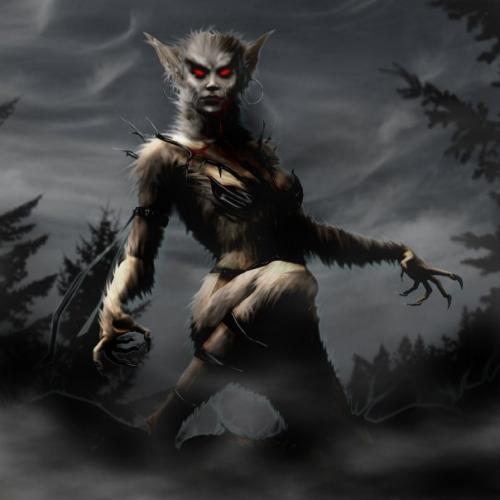 female werewolf