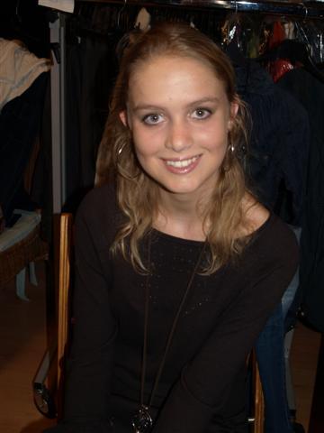 Ik met de mode show herfst 2009