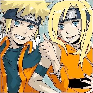 Naruto and Naruko ~<3