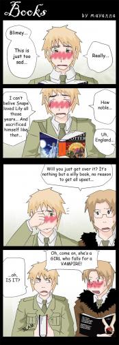 YAY! de beste comby ever: Hetalia,Twilight en Harry Potter!