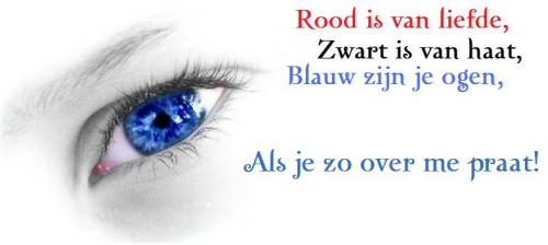 Rood, zwart, blauw