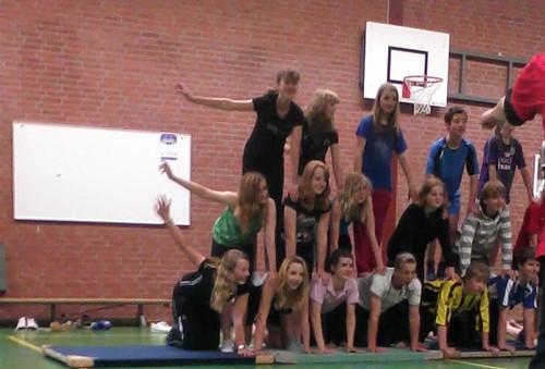 ghehe met circus @ school <3