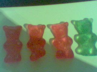 mijn gummybeer leger :P