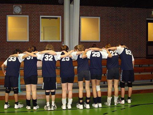 ikke en mijn volleybalteam in het seizoen 2008-2009