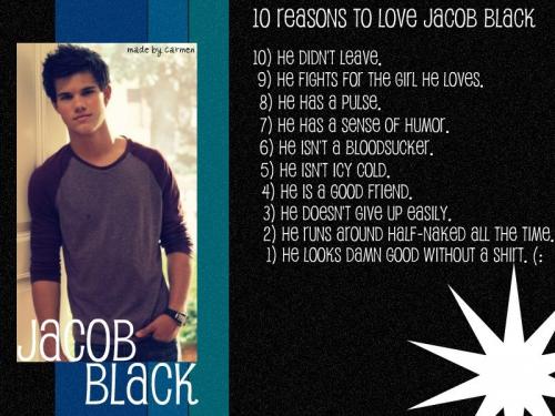 10 Reason to love Jacob