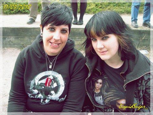 Bianca & Maaike. Concert Tokio Hotel @ Znith (Lille)