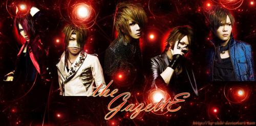 The GazettE new look:D