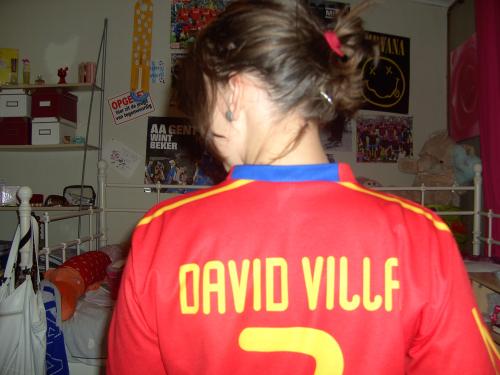 David Villa tshirt :'D