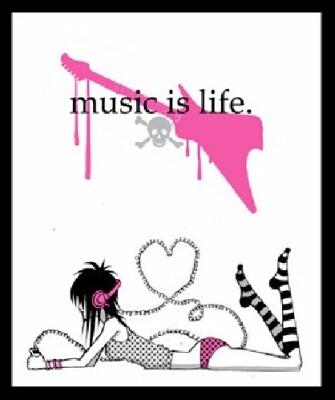 Music is life, mooie uitdrukking