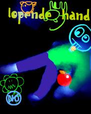 een hand die loopt:O