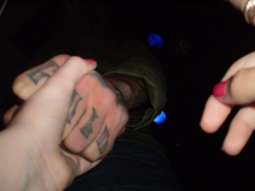 Travie McCoy holding my fucking hand